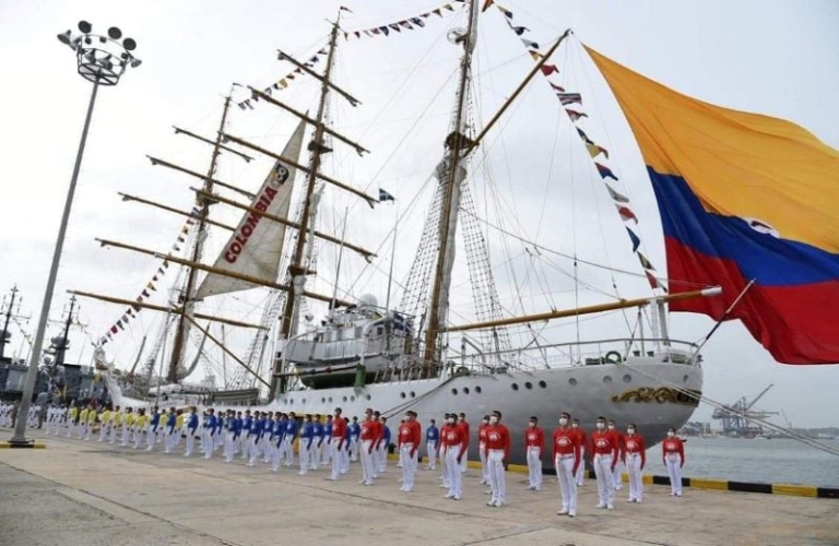 El Buque Escuela ARC “Gloria” visitará Santa Marta en honor a los 500 años de la ciudad